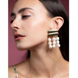 Cult Gaia Clip On Atala Earrings